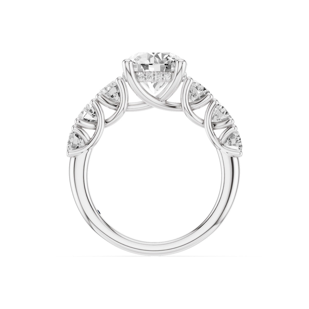Elara – Trellis Seven Stone Oval 3ct