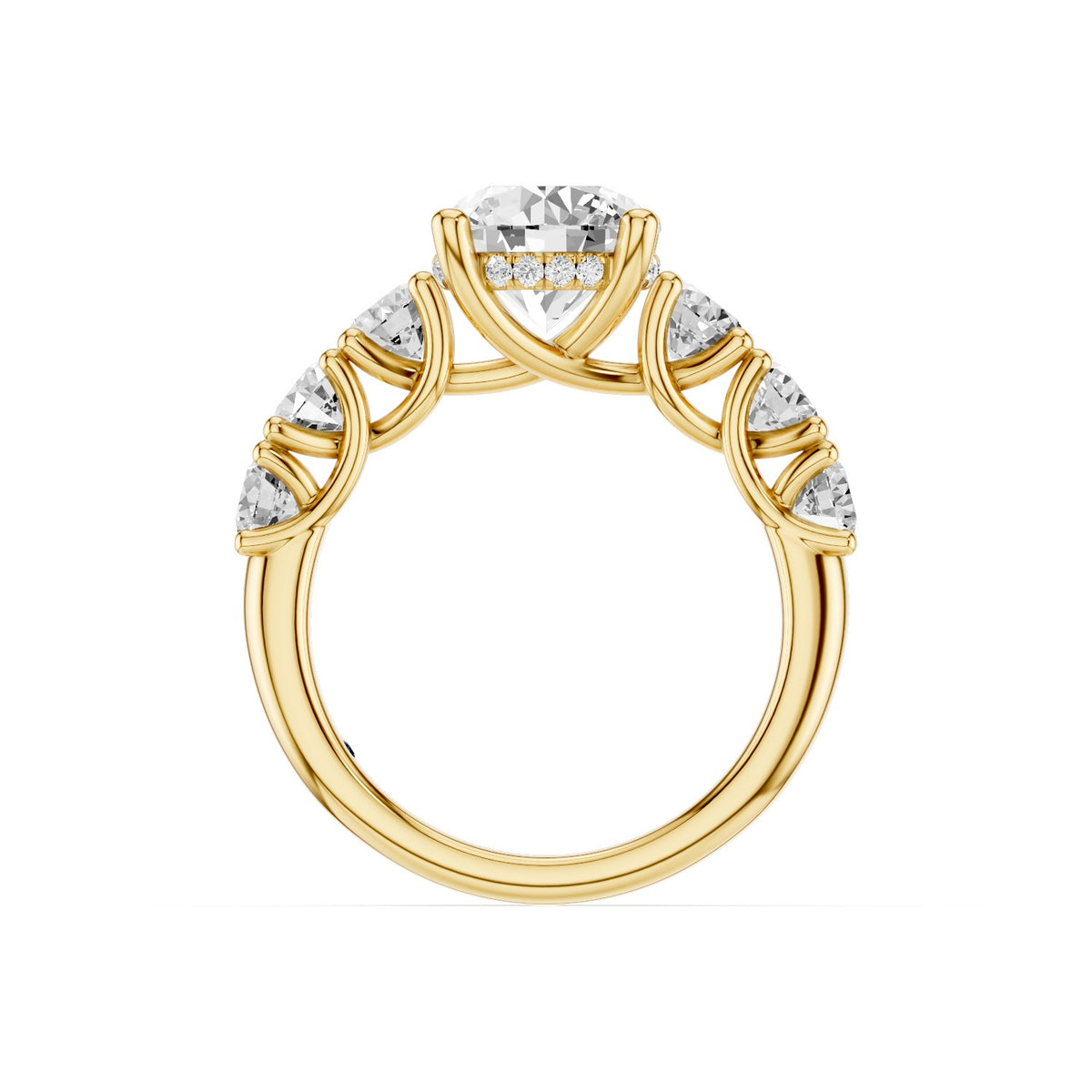 Elara – Trellis Seven Stone Oval 3ct