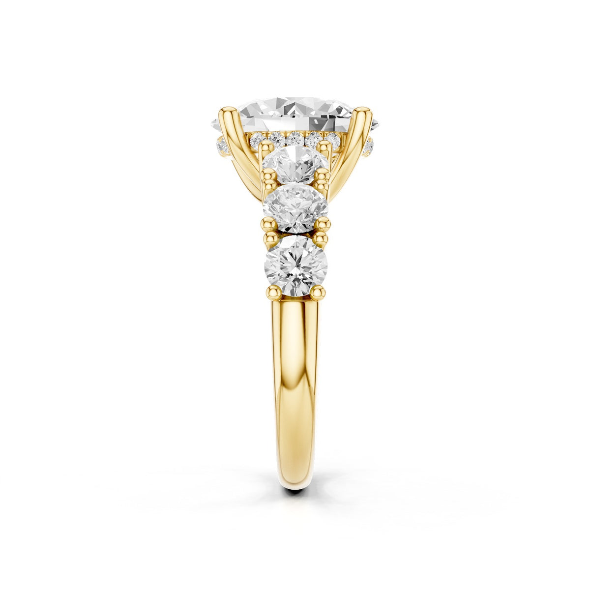 Elara – Trellis Seven Stone Oval 3ct