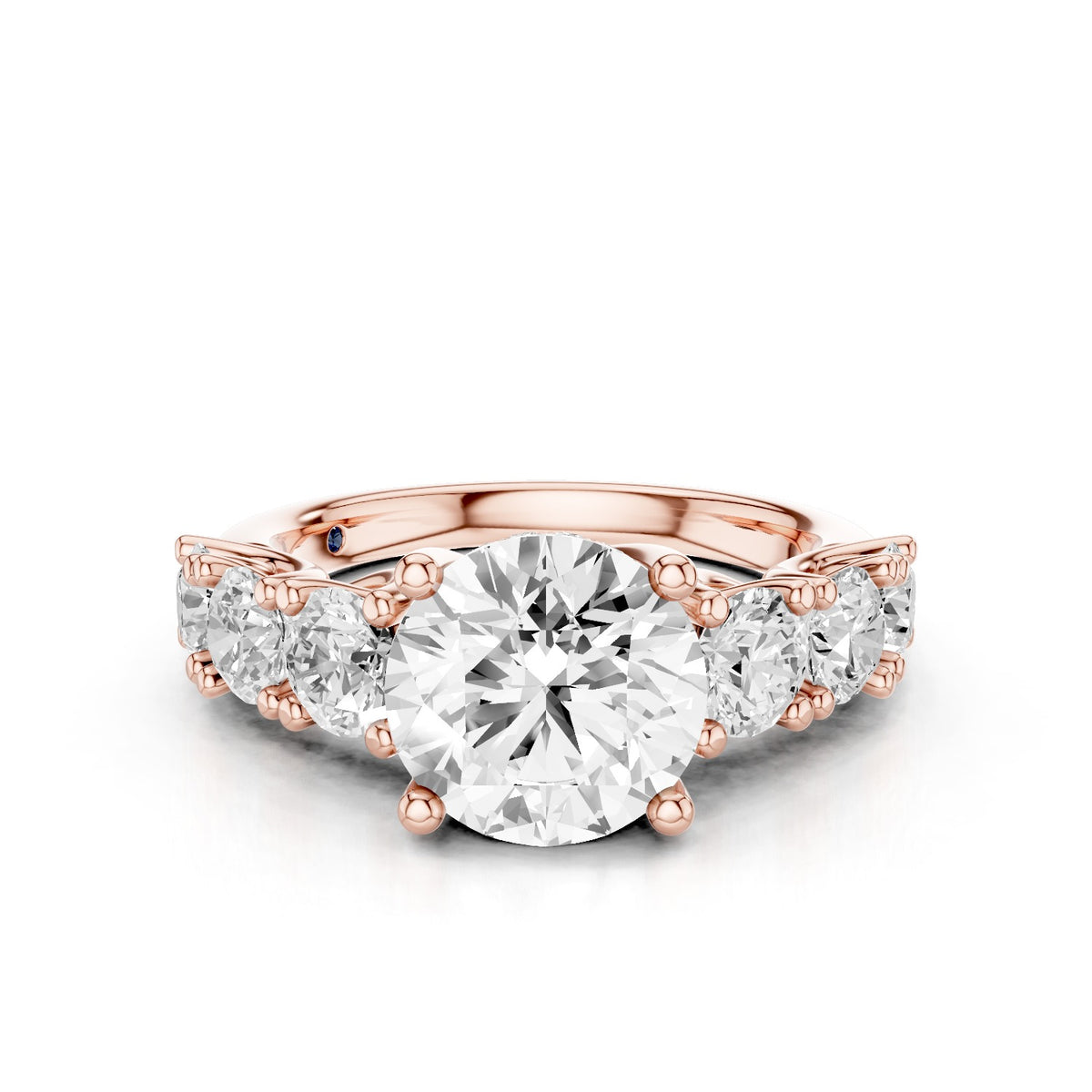 Elara – Trellis Seven Stone Round 2ct