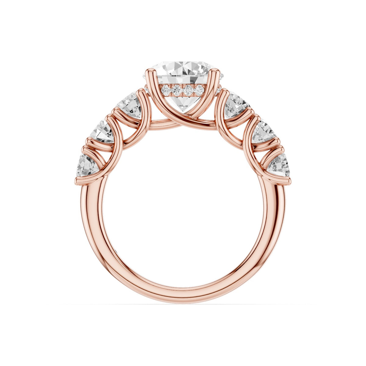 Elara – Trellis Seven Stone Round 2ct