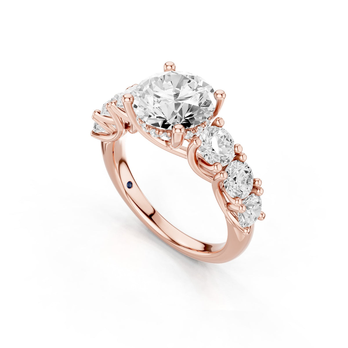 Elara – Trellis Seven Stone Round 2ct