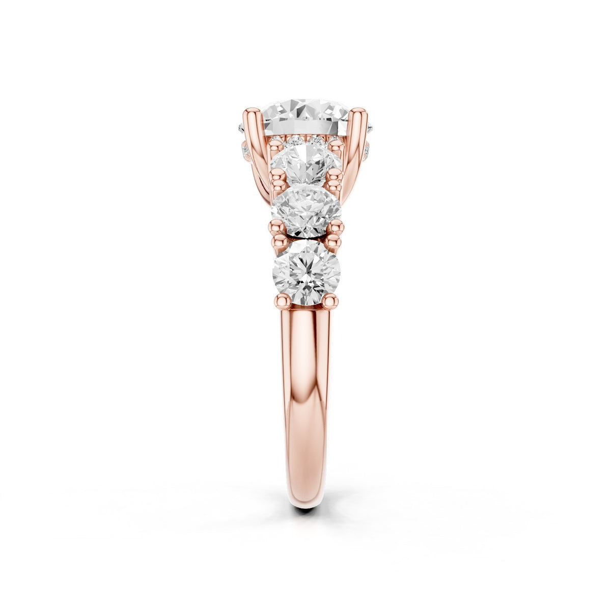 Elara – Trellis Seven Stone Round 2ct