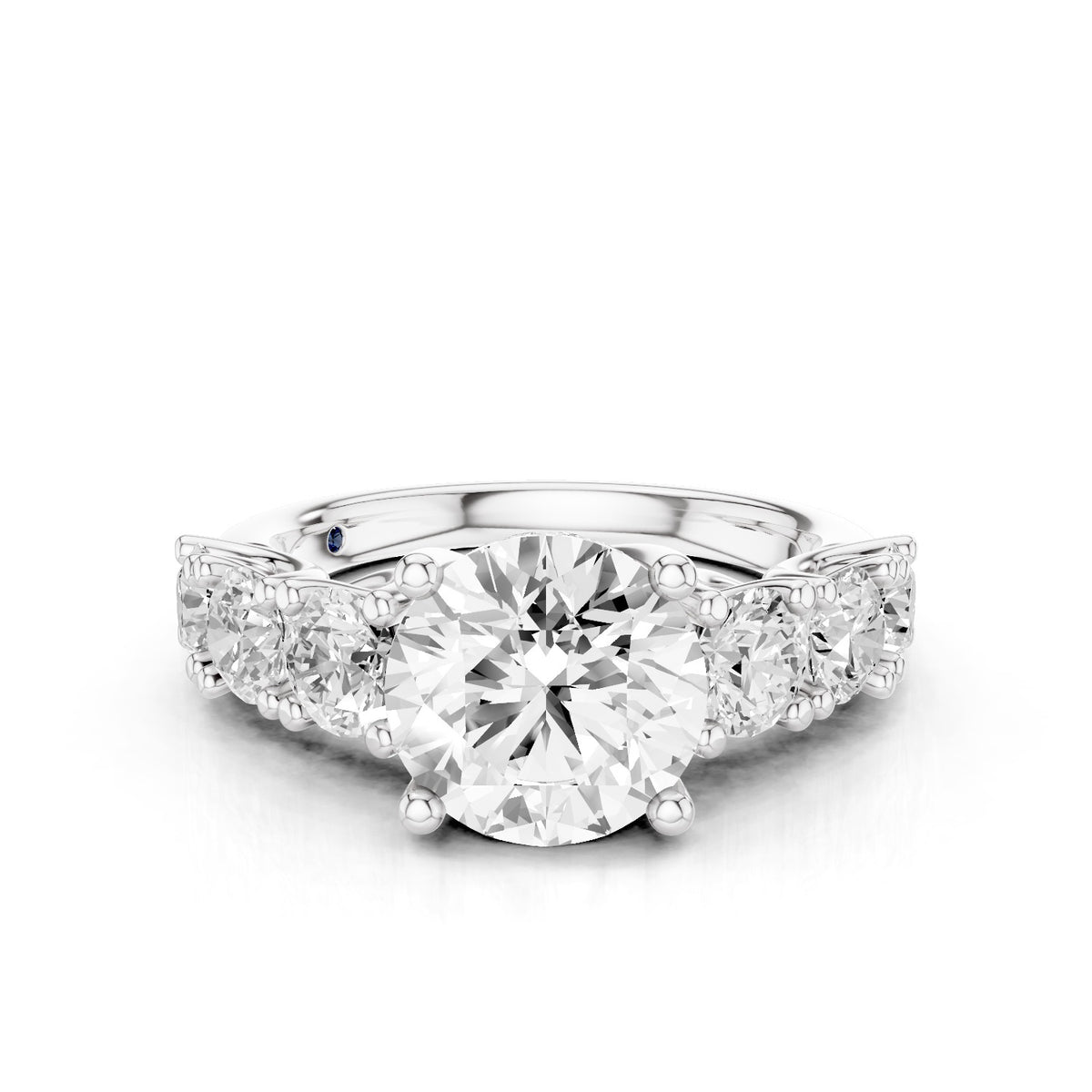 Elara – Trellis Seven Stone Round 2ct