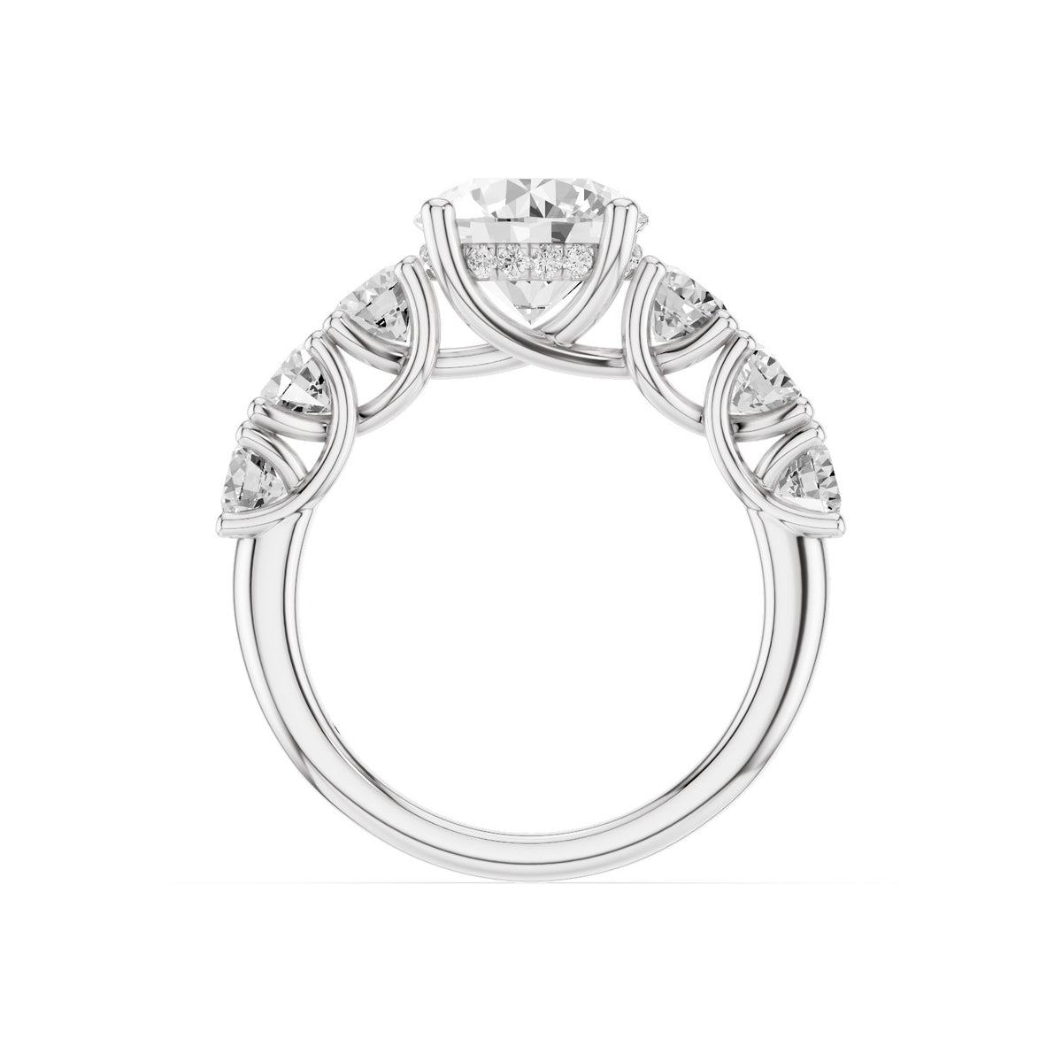 Elara – Trellis Seven Stone Round 2ct