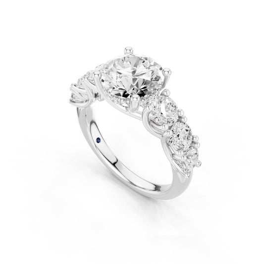 Elara – Trellis Seven Stone Round 2ct