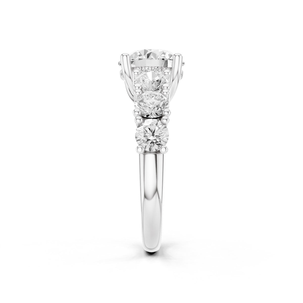 Elara – Trellis Seven Stone Round 2ct