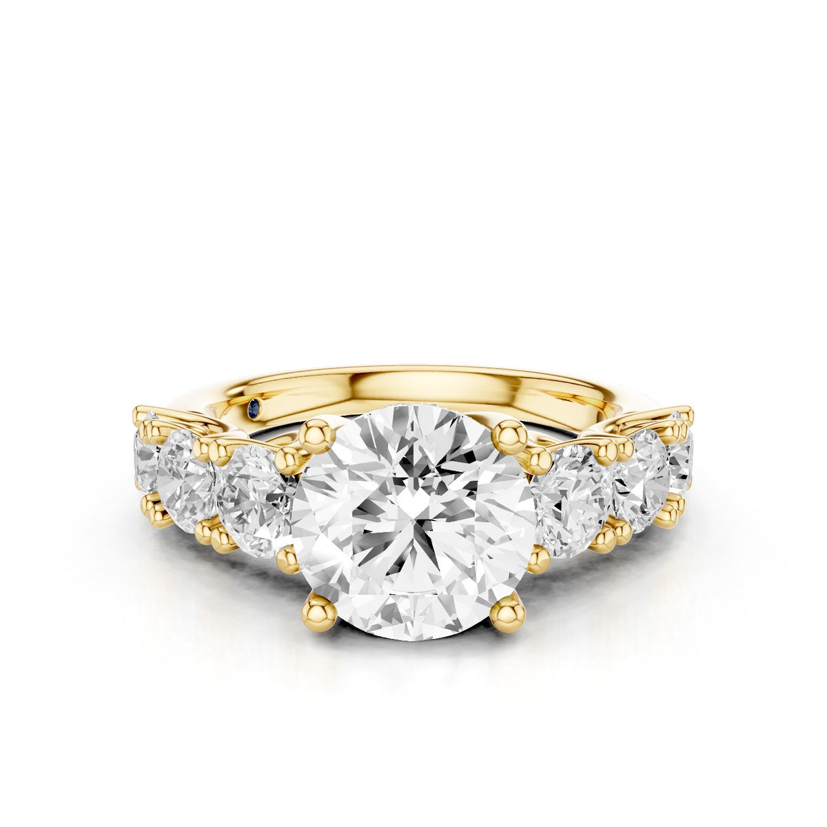Elara – Trellis Seven Stone Round 2ct