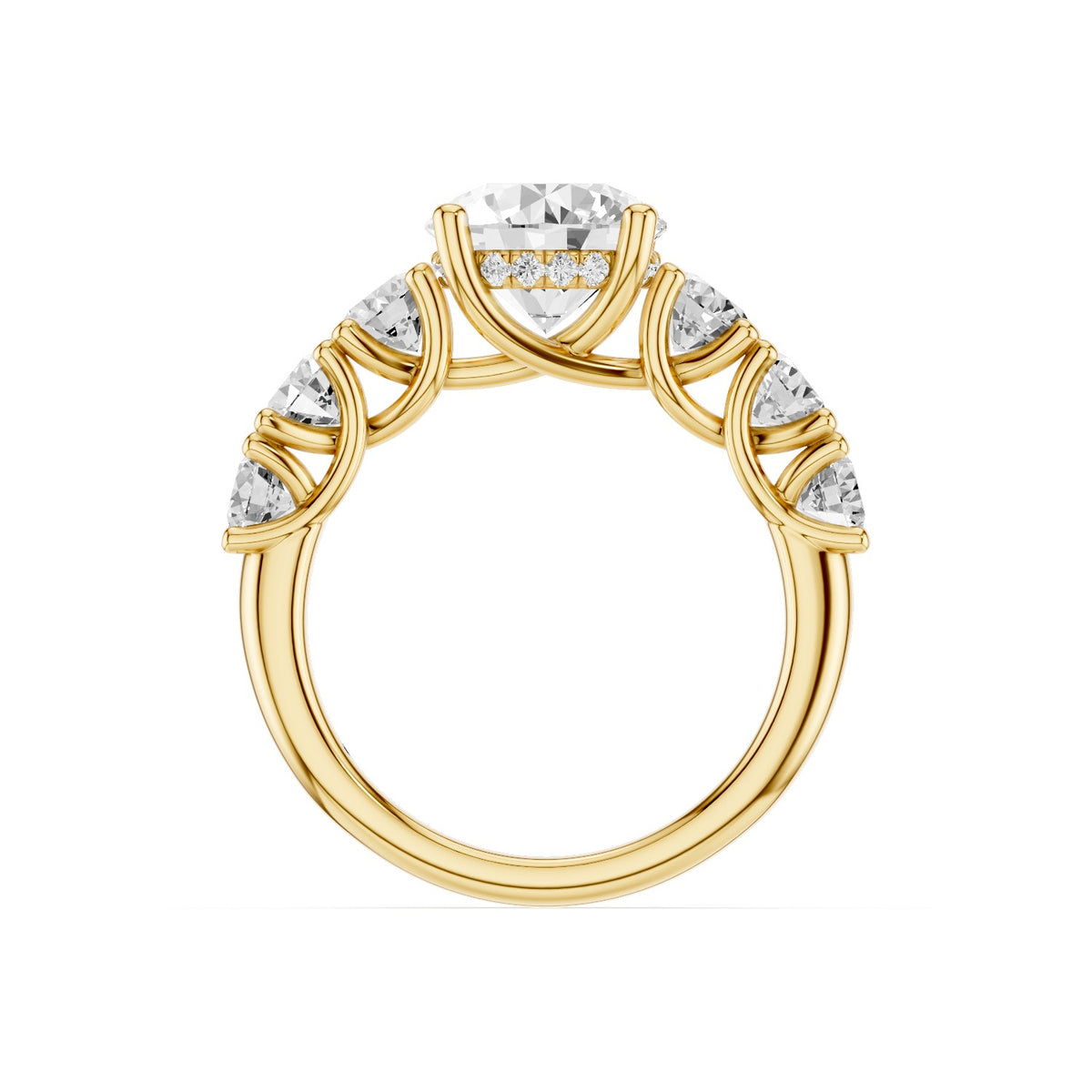 Elara – Trellis Seven Stone Round 2ct