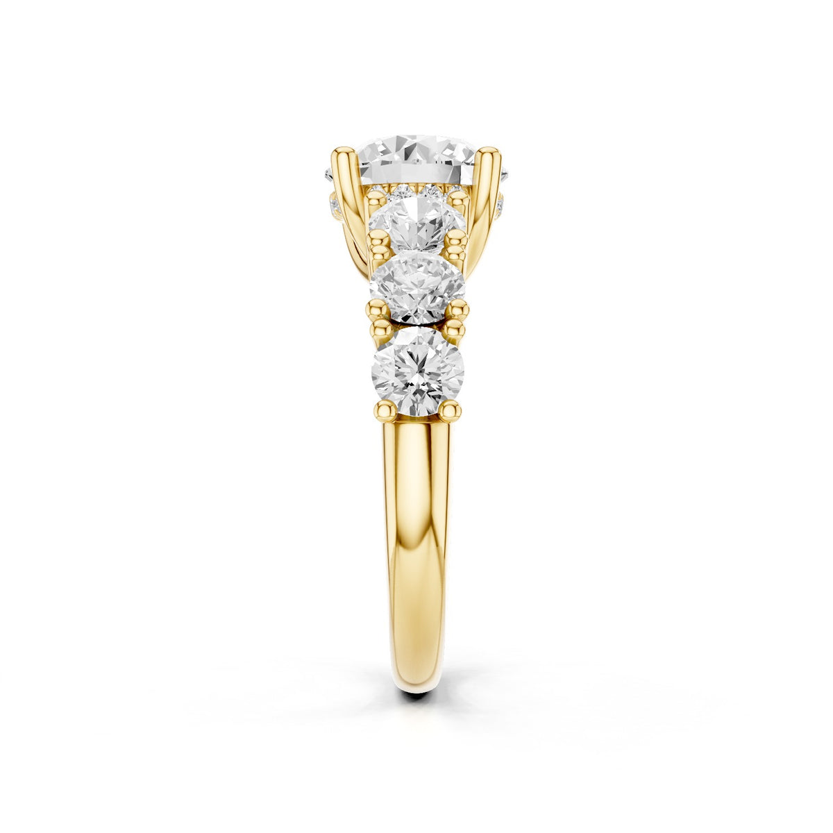 Elara – Trellis Seven Stone Round 2ct