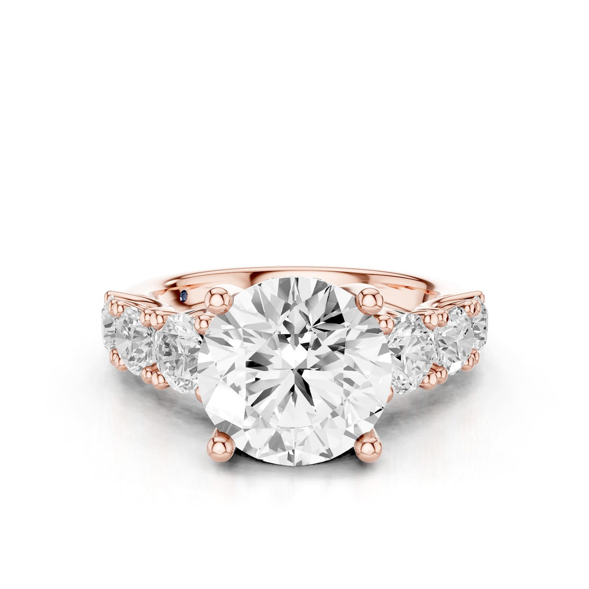 Elara – Trellis Seven Stone Round 3ct