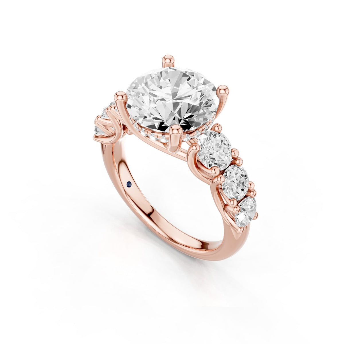 Elara – Trellis Seven Stone Round 3ct