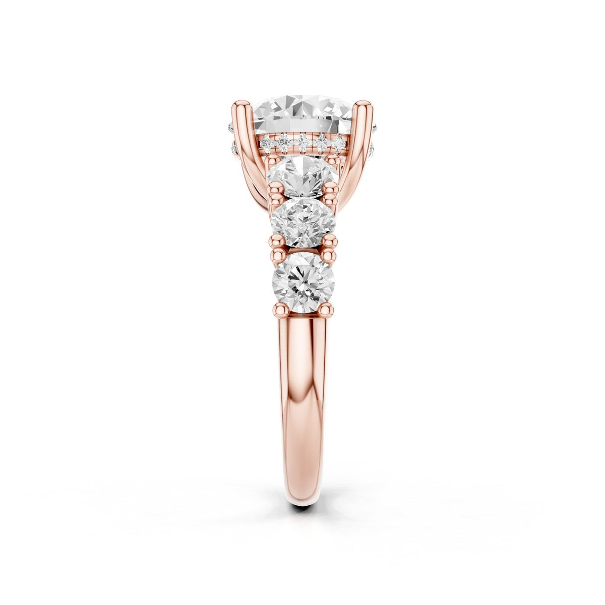 Elara – Trellis Seven Stone Round 3ct
