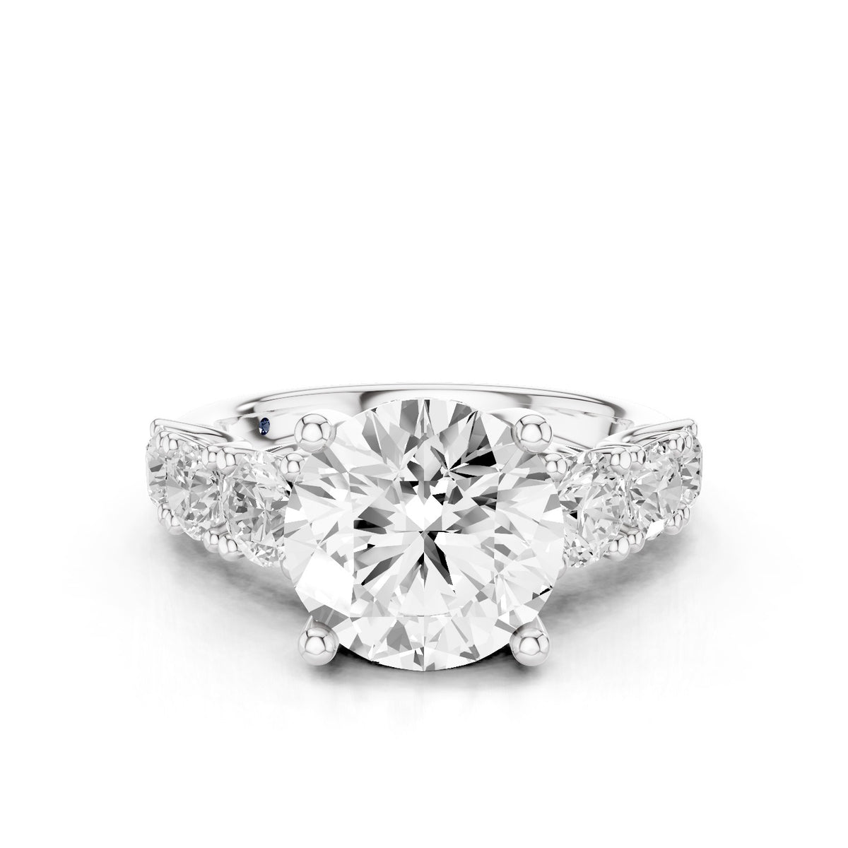 Elara – Trellis Seven Stone Round 3ct