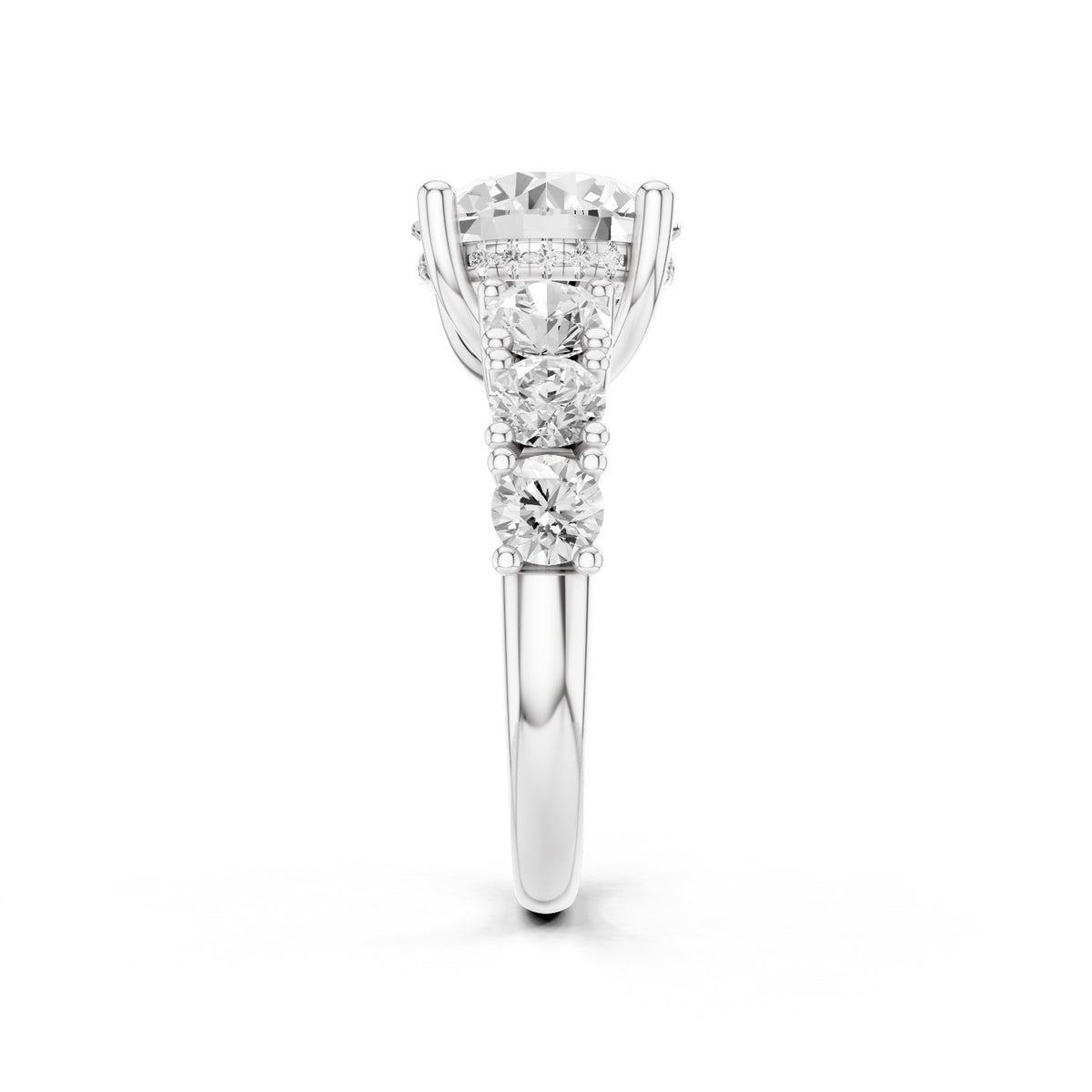 Elara – Trellis Seven Stone Round 3ct