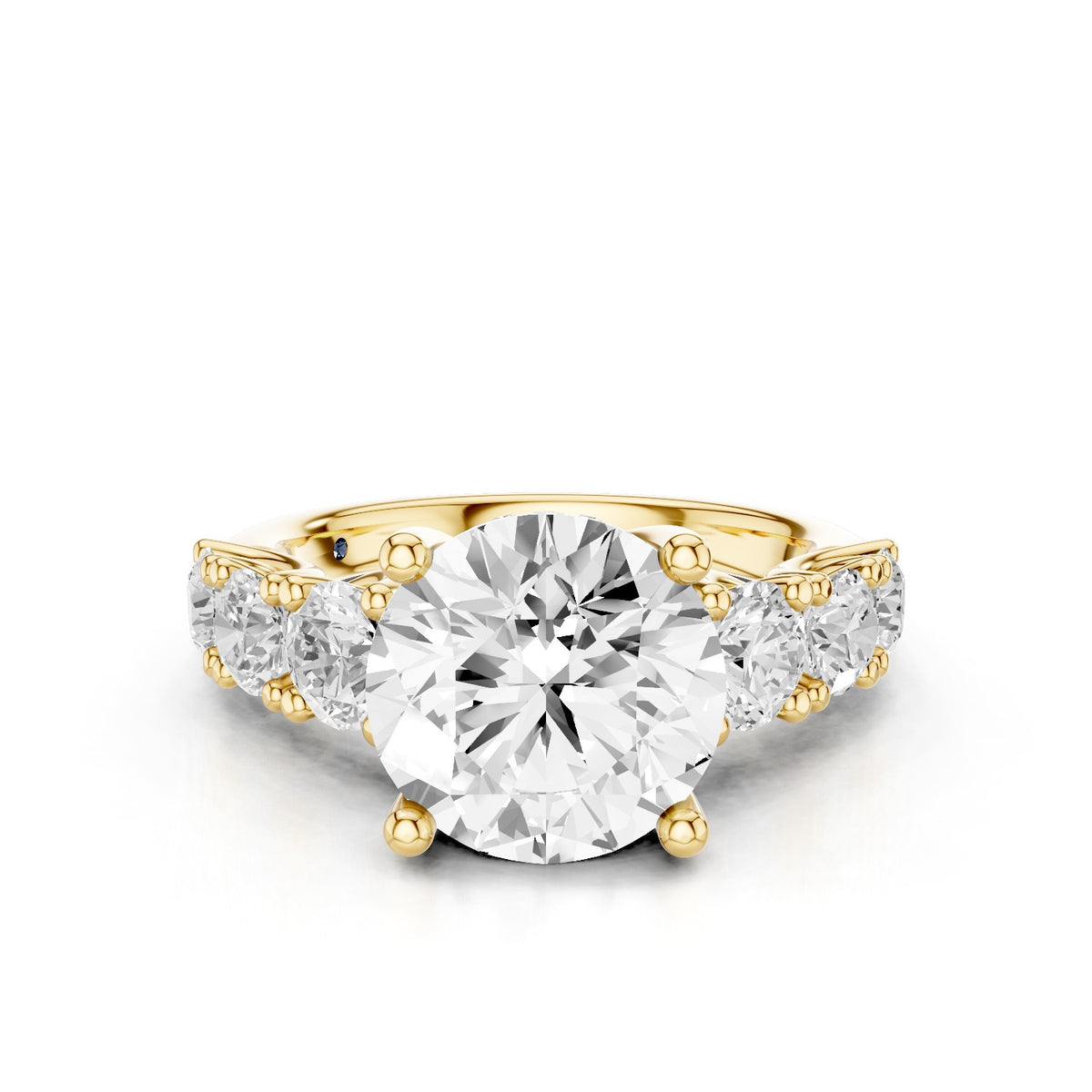 Elara – Trellis Seven Stone Round 3ct