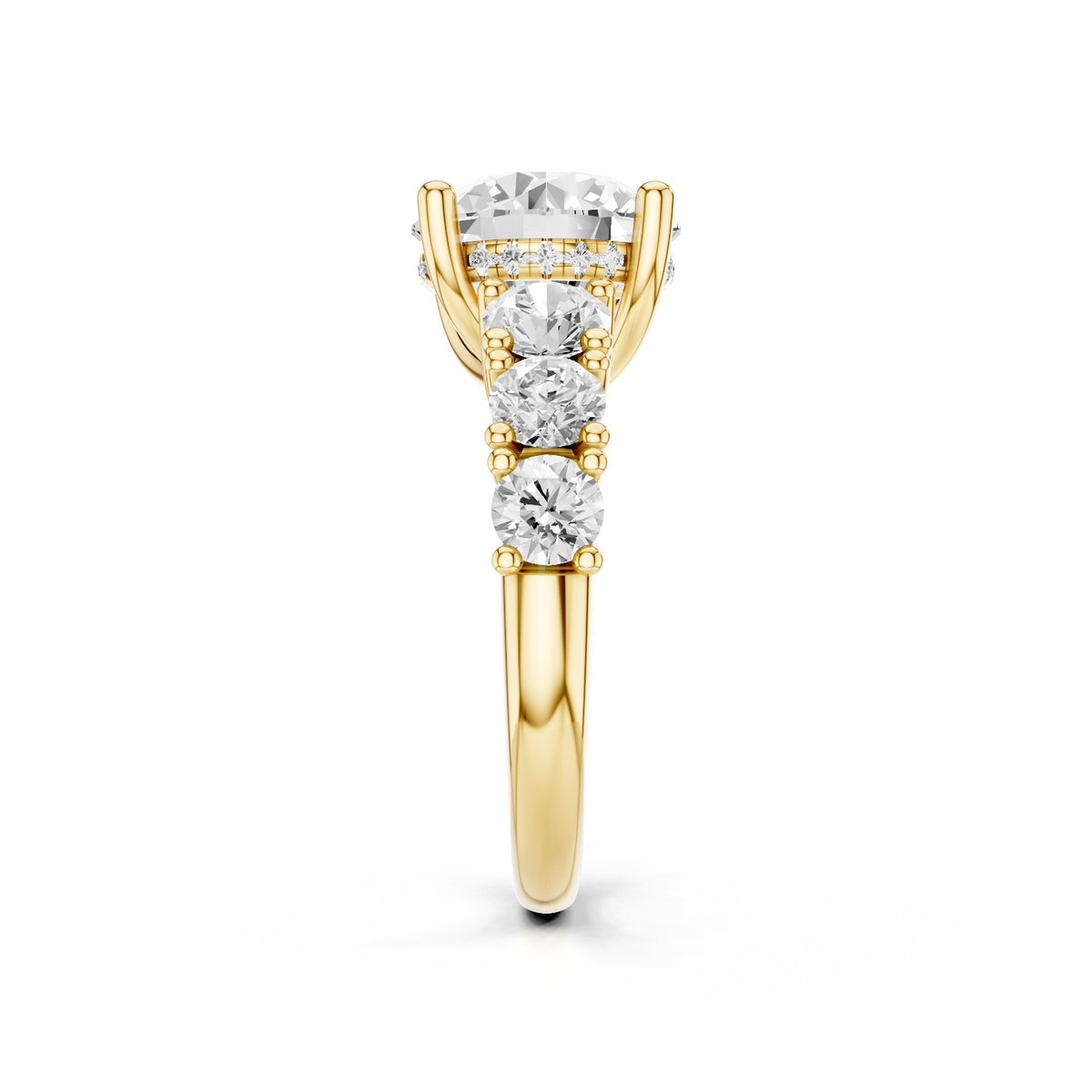 Elara – Trellis Seven Stone Round 3ct
